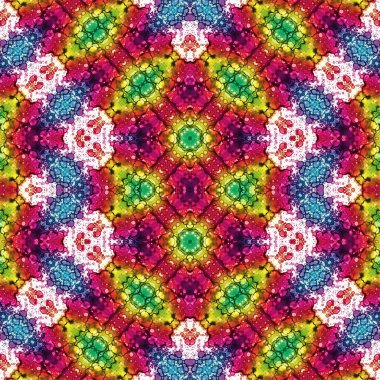 Kusursuz soyut desen. Kusursuz soyut bir arkaplan. Kaotik doku. Mandala