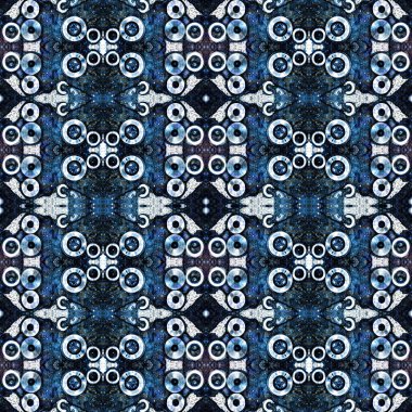 Kusursuz soyut desen. Kusursuz soyut bir arkaplan. Kaotik doku. Mandala