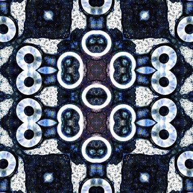 Kusursuz soyut desen. Kusursuz soyut bir arkaplan. Kaotik doku. Mandala