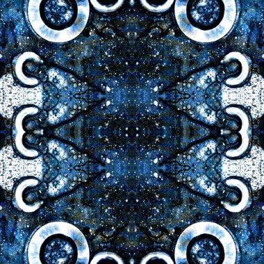 Kusursuz soyut desen. Kusursuz soyut bir arkaplan. Kaotik doku. Mandala