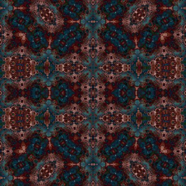 Kusursuz soyut desen. Kusursuz soyut bir arkaplan. Kaotik doku. Mandala