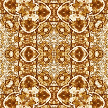 Kusursuz soyut desen. Kusursuz soyut bir arkaplan. Kaotik doku. Mandala