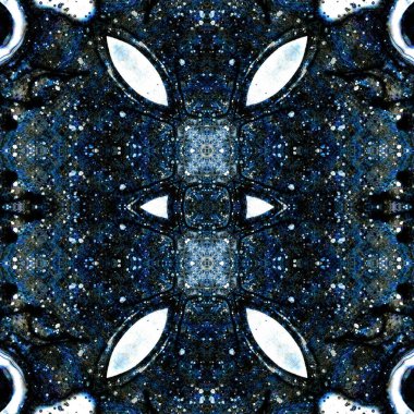 Kusursuz soyut desen. Kusursuz soyut bir arkaplan. Kaotik doku. Mandala