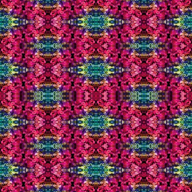 Kusursuz soyut desen. Kusursuz soyut bir arkaplan. Kaotik doku. Mandala