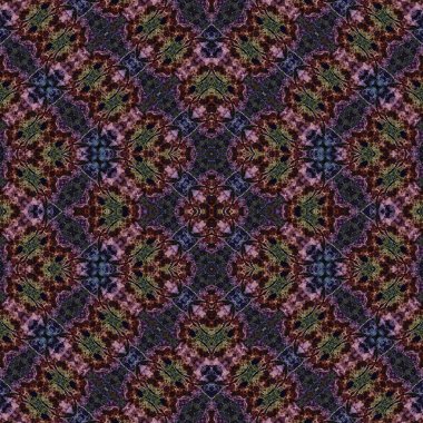 Kusursuz soyut desen. Kusursuz soyut bir arkaplan. Kaotik doku. Mandala