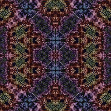 Kusursuz soyut desen. Kusursuz soyut bir arkaplan. Kaotik doku. Mandala