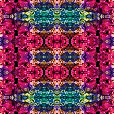 Kusursuz soyut desen. Kusursuz soyut bir arkaplan. Kaotik doku. Mandala