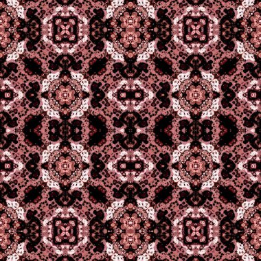 Kusursuz soyut desen. Kusursuz soyut bir arkaplan. Kaotik doku. Mandala