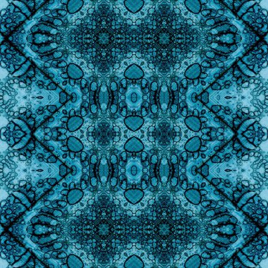 Kusursuz soyut desen. Kusursuz soyut bir arkaplan. Kaotik doku. Mandala