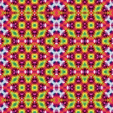 Kusursuz soyut desen. Kusursuz soyut bir arkaplan. Kaotik doku. Mandala