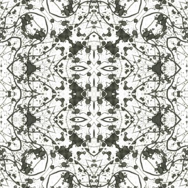 Kusursuz soyut desen. Kusursuz soyut bir arkaplan. Kaotik doku. Mandala