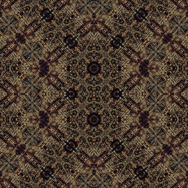 Kusursuz soyut desen. Kusursuz soyut bir arkaplan. Kaotik doku. Mandala