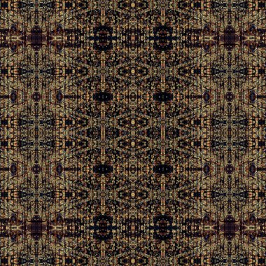 Kusursuz soyut desen. Kusursuz soyut bir arkaplan. Kaotik doku. Mandala