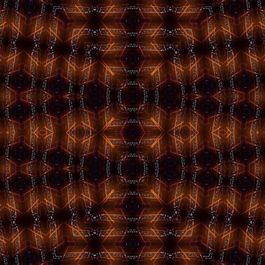 Kusursuz soyut desen. Kusursuz soyut bir arkaplan. Kaotik doku. Mandala