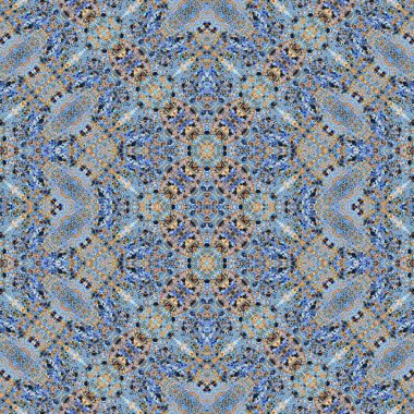 Kusursuz soyut desen. Kusursuz soyut bir arkaplan. Kaotik doku. Mandala