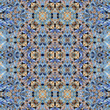 Kusursuz soyut desen. Kusursuz soyut bir arkaplan. Kaotik doku. Mandala