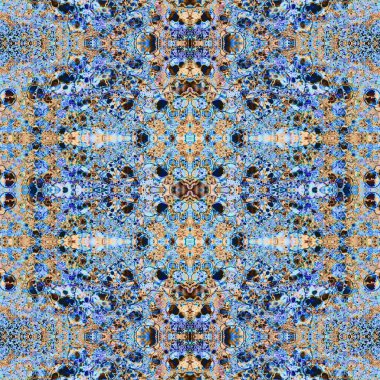 Kusursuz soyut desen. Kusursuz soyut bir arkaplan. Kaotik doku. Mandala