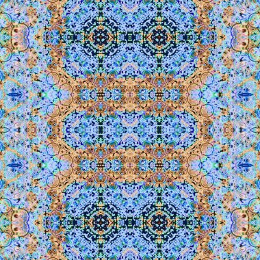 Kusursuz soyut desen. Kusursuz soyut bir arkaplan. Kaotik doku. Mandala