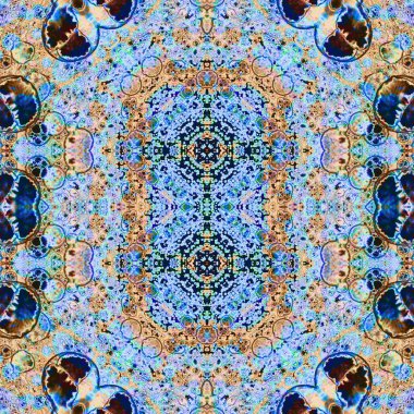 Kusursuz soyut desen. Kusursuz soyut bir arkaplan. Kaotik doku. Mandala