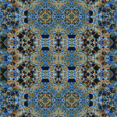 Kusursuz soyut desen. Kusursuz soyut bir arkaplan. Kaotik doku. Mandala