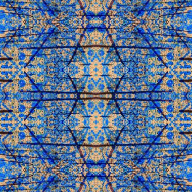 Kusursuz soyut desen. Kusursuz soyut bir arkaplan. Kaotik doku. Mandala