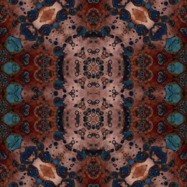 Kusursuz soyut desen. Kusursuz soyut bir arkaplan. Kaotik doku. Mandala