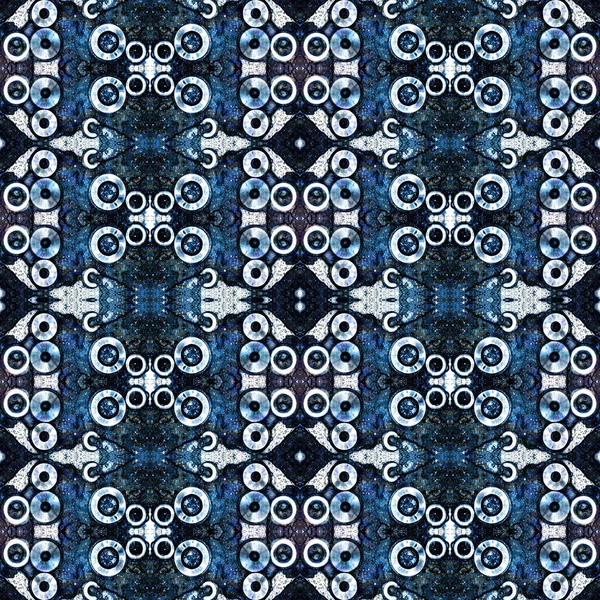 Kusursuz soyut desen. Kusursuz soyut bir arkaplan. Kaotik doku. Mandala