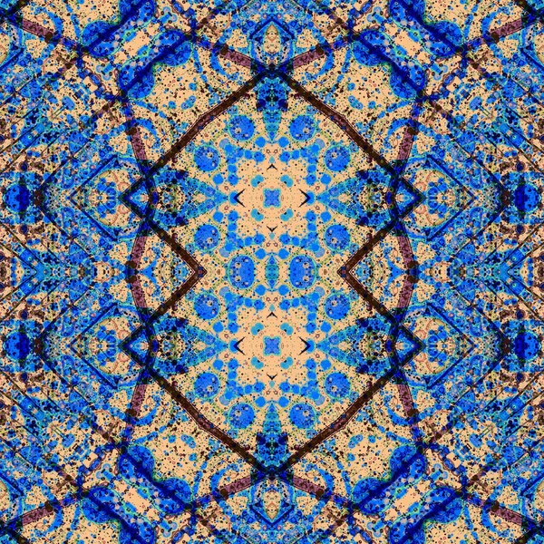 Kusursuz soyut desen. Kusursuz soyut bir arkaplan. Kaotik doku. Mandala