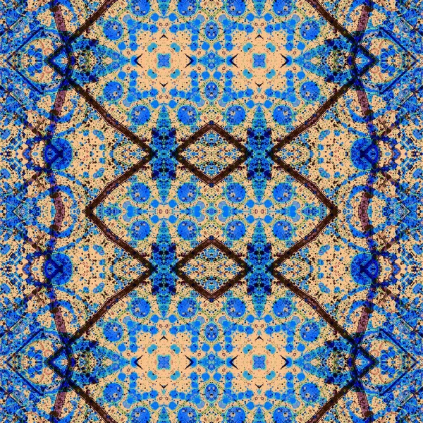 Kusursuz soyut desen. Kusursuz soyut bir arkaplan. Kaotik doku. Mandala