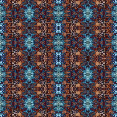 Kusursuz soyut desen. Kusursuz soyut bir arkaplan. Kaotik doku. Mandala