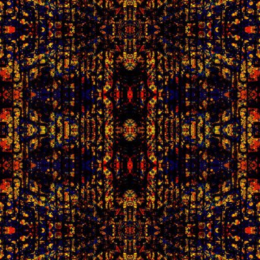 Kusursuz soyut desen. Kusursuz soyut bir arkaplan. Kaotik doku. Mandala