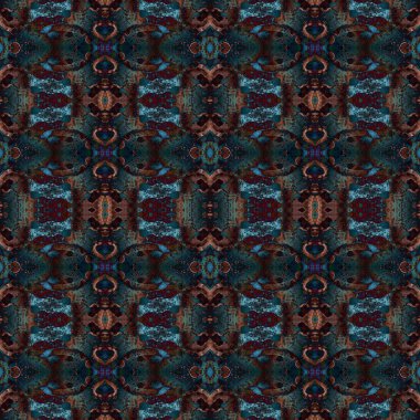 Kusursuz soyut desen. Kusursuz soyut bir arkaplan. Kaotik doku. Mandala