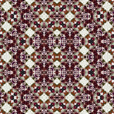 Kusursuz soyut desen. Kusursuz soyut bir arkaplan. Kaotik doku. Mandala