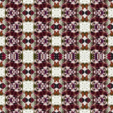 Kusursuz soyut desen. Kusursuz soyut bir arkaplan. Kaotik doku. Mandala