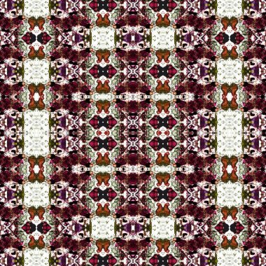 Kusursuz soyut desen. Kusursuz soyut bir arkaplan. Kaotik doku. Mandala