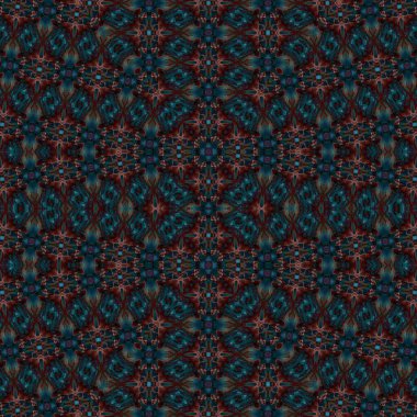 Kusursuz soyut desen. Kusursuz soyut bir arkaplan. Kaotik doku. Mandala