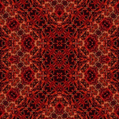 Kusursuz soyut desen. Kusursuz soyut bir arkaplan. Kaotik doku. Mandala