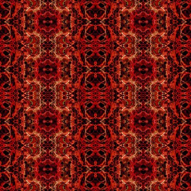 Kusursuz soyut desen. Kusursuz soyut bir arkaplan. Kaotik doku. Mandala