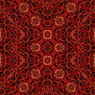 Kusursuz soyut desen. Kusursuz soyut bir arkaplan. Kaotik doku. Mandala