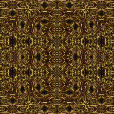 Kusursuz soyut desen. Kusursuz soyut bir arkaplan. Kaotik doku. Mandala