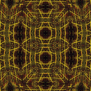 Kusursuz soyut desen. Kusursuz soyut bir arkaplan. Kaotik doku. Mandala