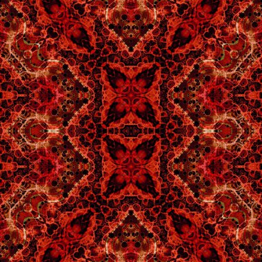 Kusursuz soyut desen. Kusursuz soyut bir arkaplan. Kaotik doku. Mandala