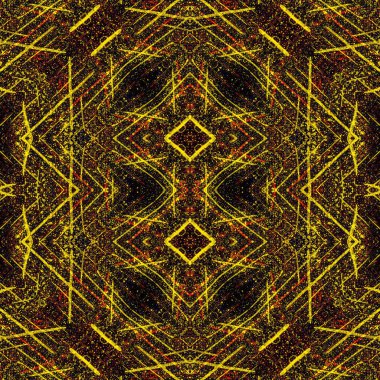 Kusursuz soyut desen. Kusursuz soyut bir arkaplan. Kaotik doku. Mandala