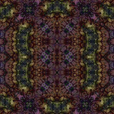 Kusursuz soyut desen. Kusursuz soyut bir arkaplan. Kaotik doku. Mandala