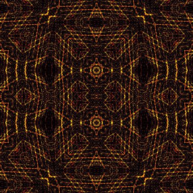 Kusursuz soyut desen. Kusursuz soyut bir arkaplan. Kaotik doku. Mandala