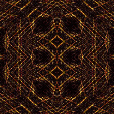 Kusursuz soyut desen. Kusursuz soyut bir arkaplan. Kaotik doku. Mandala