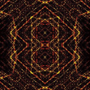 Kusursuz soyut desen. Kusursuz soyut bir arkaplan. Kaotik doku. Mandala