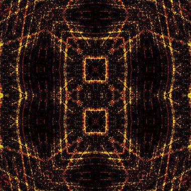 Kusursuz soyut desen. Kusursuz soyut bir arkaplan. Kaotik doku. Mandala