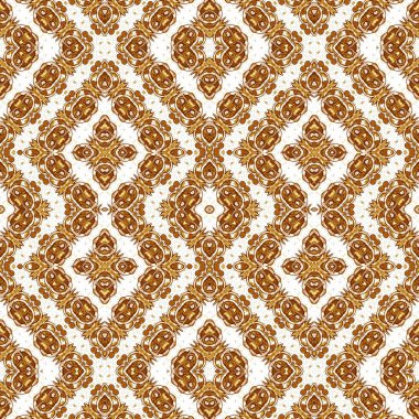 Kusursuz soyut desen. Kusursuz soyut bir arkaplan. Kaotik doku. Mandala