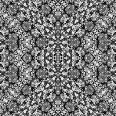 Kusursuz soyut desen. Kusursuz soyut bir arkaplan. Kaotik doku. Mandala